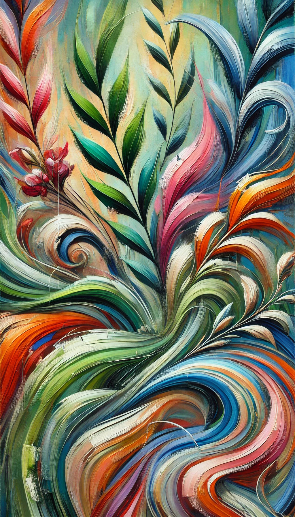 Botaniczna abstrakcja – Ruch w kolorze