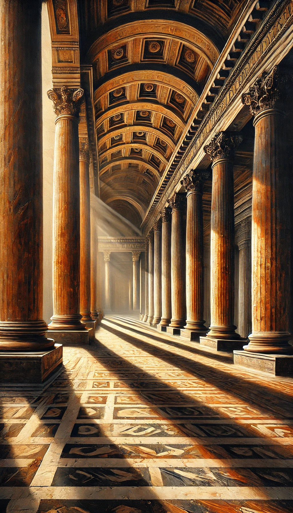 Cień kolumnady – Światło między epokami