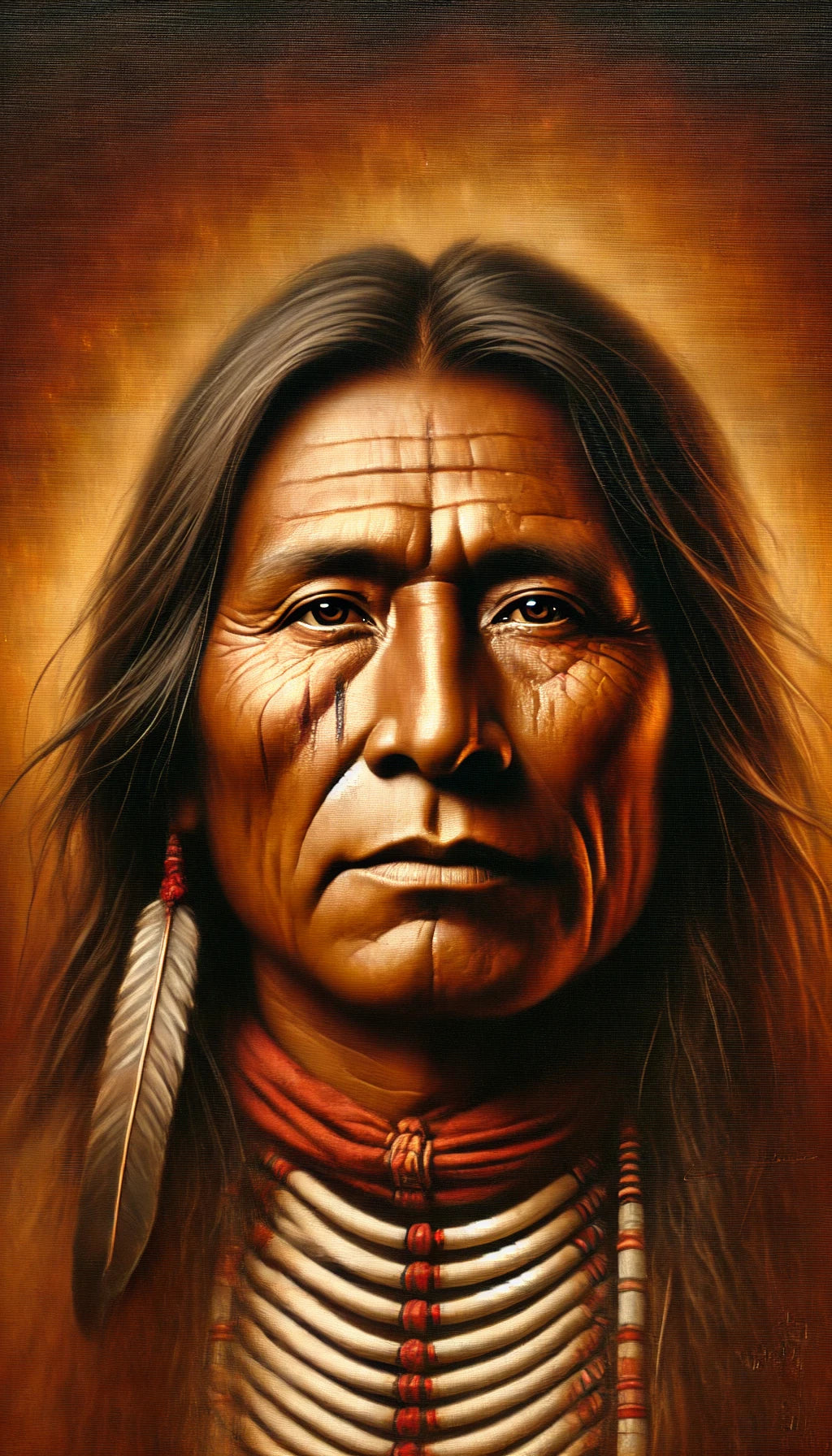 Duch Dzikiego Zachodu – Portret Wojownika