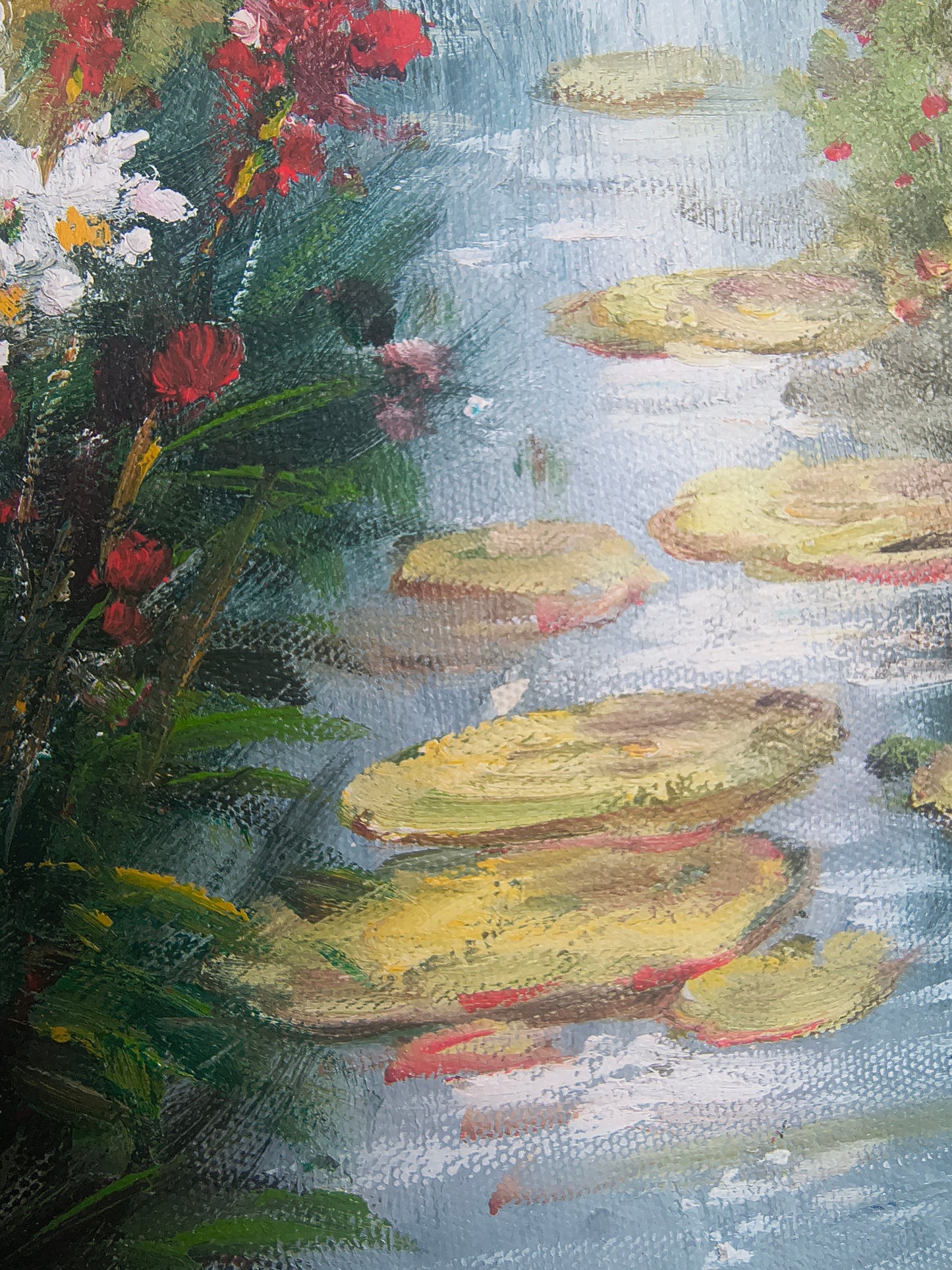 Rose Garden by the Stream