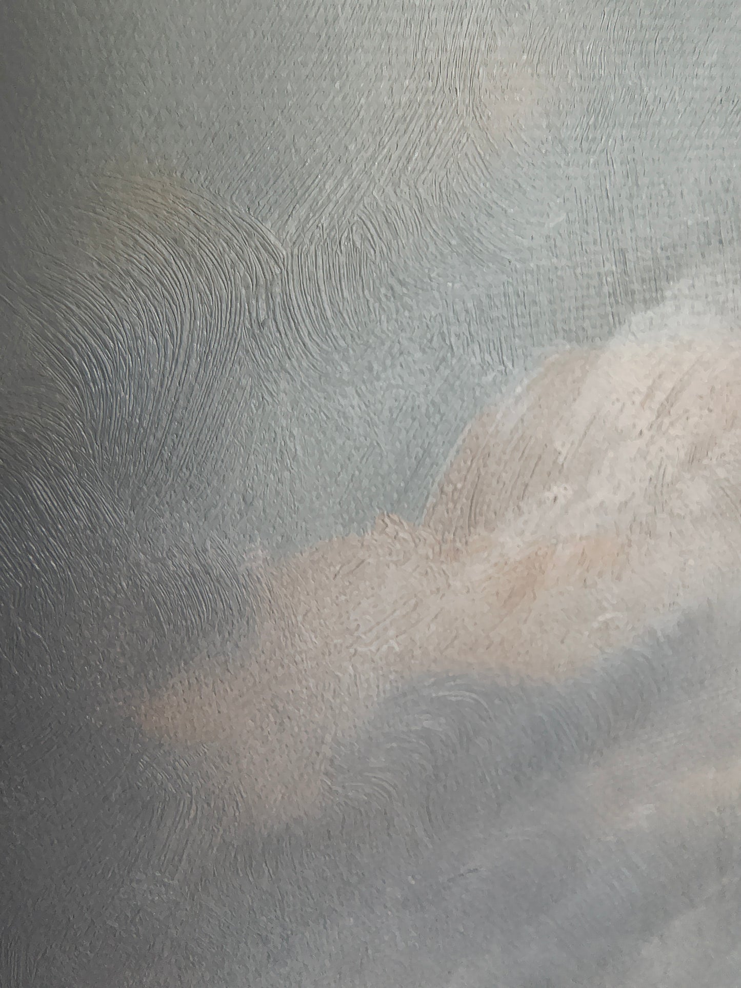 Winterlandschaft mit Ruinen – Frostiger Fluss