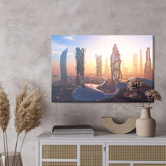 Obraz Na Płótnie Modernistyczne Budownictwo