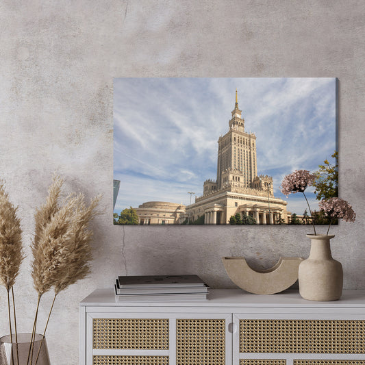 Obraz Na Płótnie Budynki W Centrum Warszawy