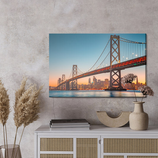 Obraz Na Płótnie Piękny Most W Kalifornii