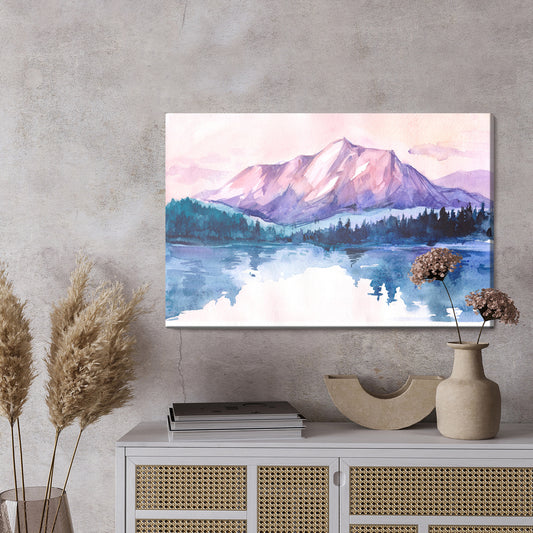 Obraz Na Płótnie Malowniczy Pejzaż Górski