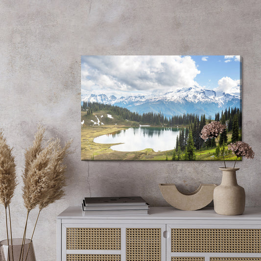 Obraz Na Płótnie Stratowulkan Glacier Peak