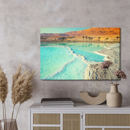 Obraz Na Płótnie Plaża Nad Morzem Martwym