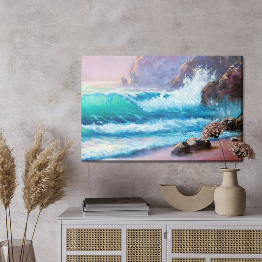 Obraz Na Płótnie Morze Brzeg I Skały