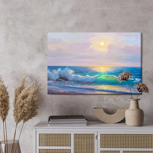 Obraz Na Płótnie Słoneczny Poranek Nad Morzem