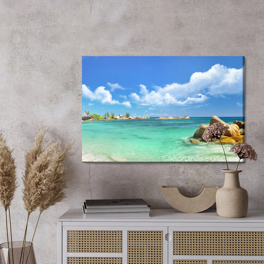 Obraz Na Płótnie Plaża Na Seszelach