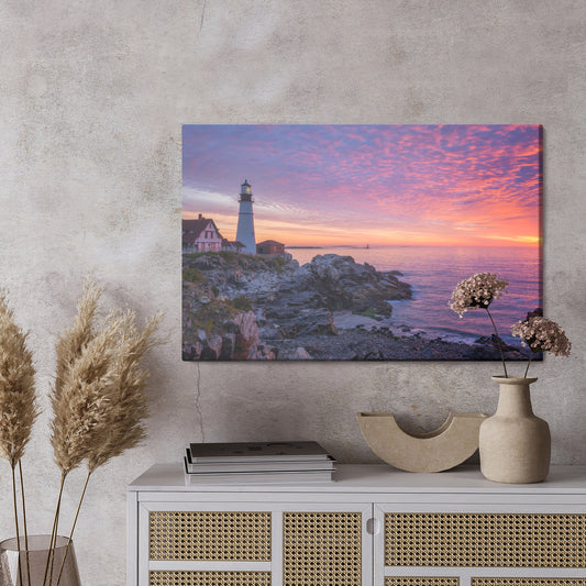 Obraz Na Płótnie Zachód Słońca Nad Oceanem