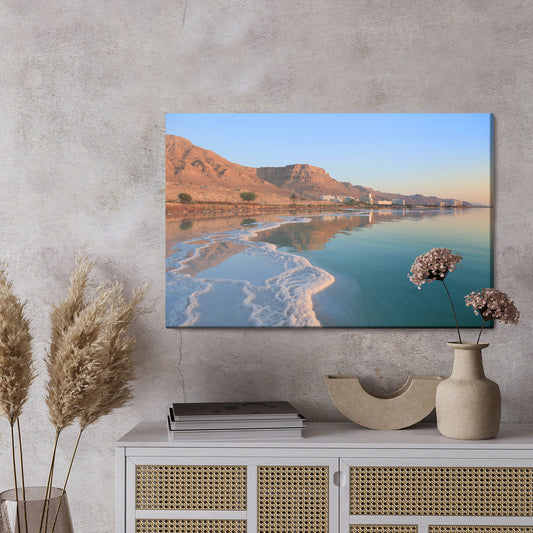 Obraz Na Płótnie Górski Krajobraz Nad Morzem