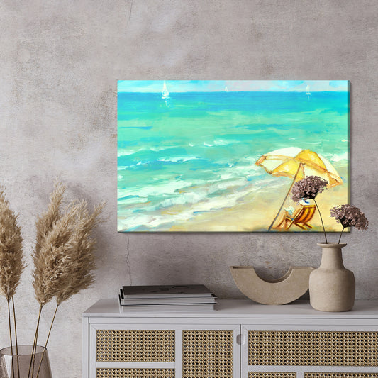 Obraz Na Płótnie Słoneczna Plaża I Morze