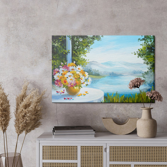 Obraz Na Płótnie Letni Pejzaż Z Morzem