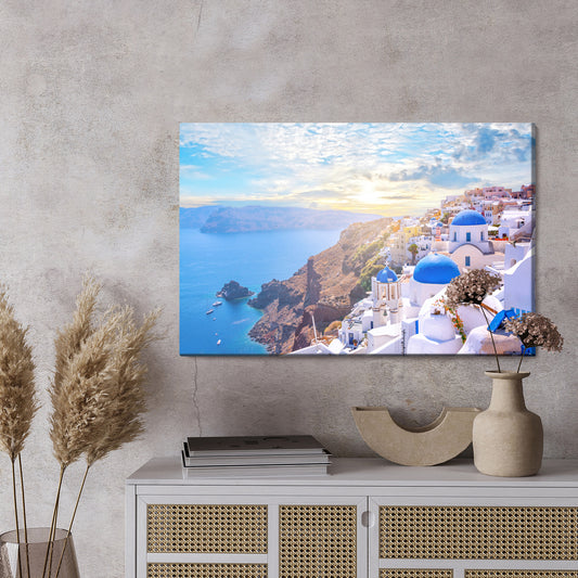 Obraz Na Płótnie Morze W Słonecznej Grecji