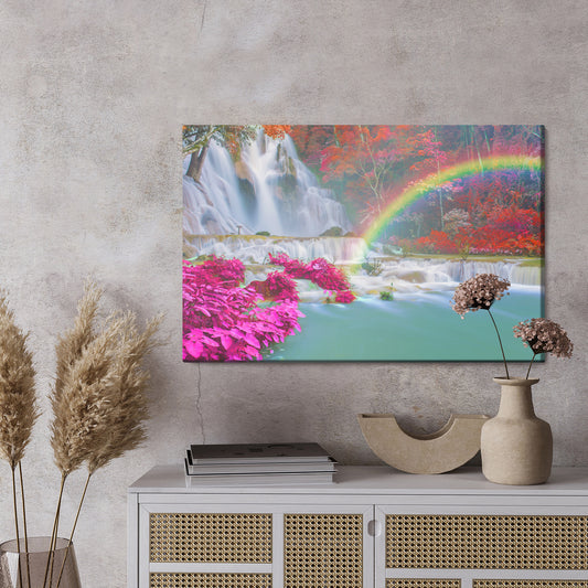 Obraz Na Płótnie Wodospad Kuang Si W Laosie