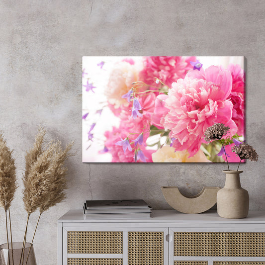 Obraz Na Płótnie Różowe Piwonie
