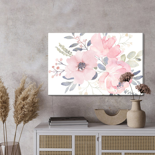 Obraz Na Płótnie Kwiaty Róż W Pastelowych Kolorach