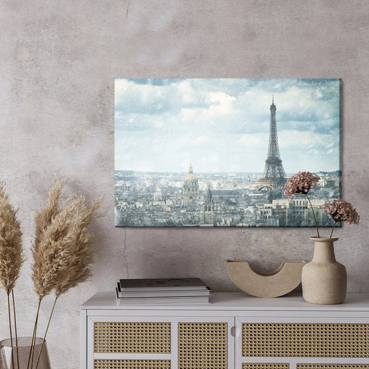 Obraz Na Płótnie Widok Na Paryż