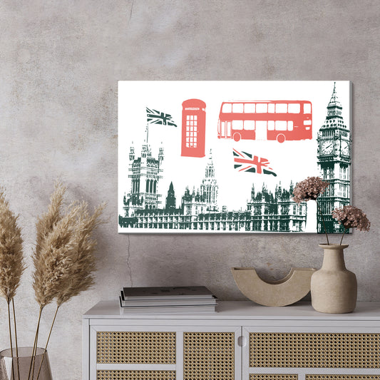 Obraz Na Płótnie Atrakcje Turystyczne W Londynie