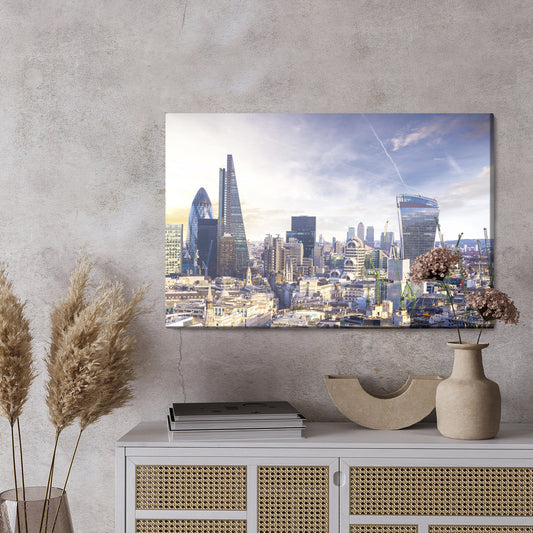 Obraz Na Płótnie Nowoczesna Dzielnica Londynu