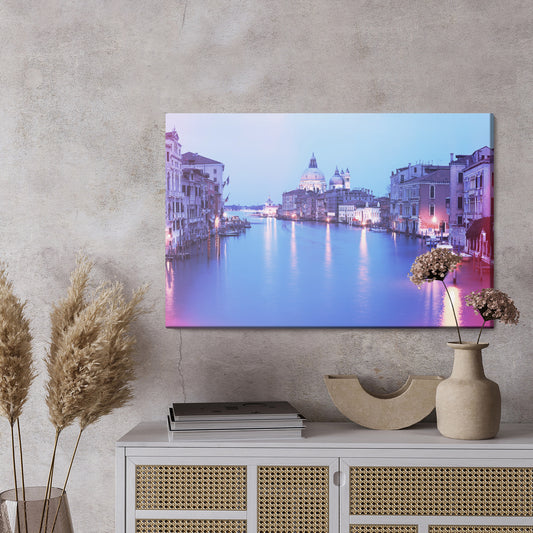 Obraz Na Płótnie Wenecja Wieczorem