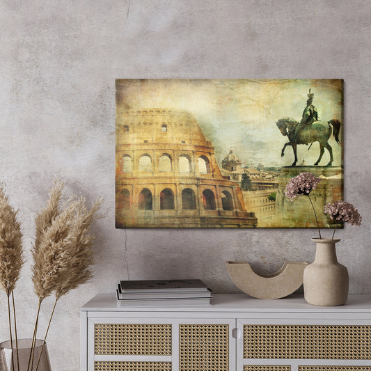 Obraz Na Płótnie Słynne Miejsca W Rzymie