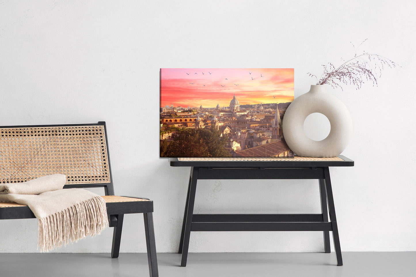 Obraz Na Płótnie Rzymska Panorama 3D