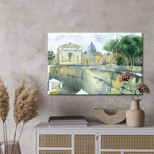 Obraz Na Płótnie Rzym Jak Malowany
