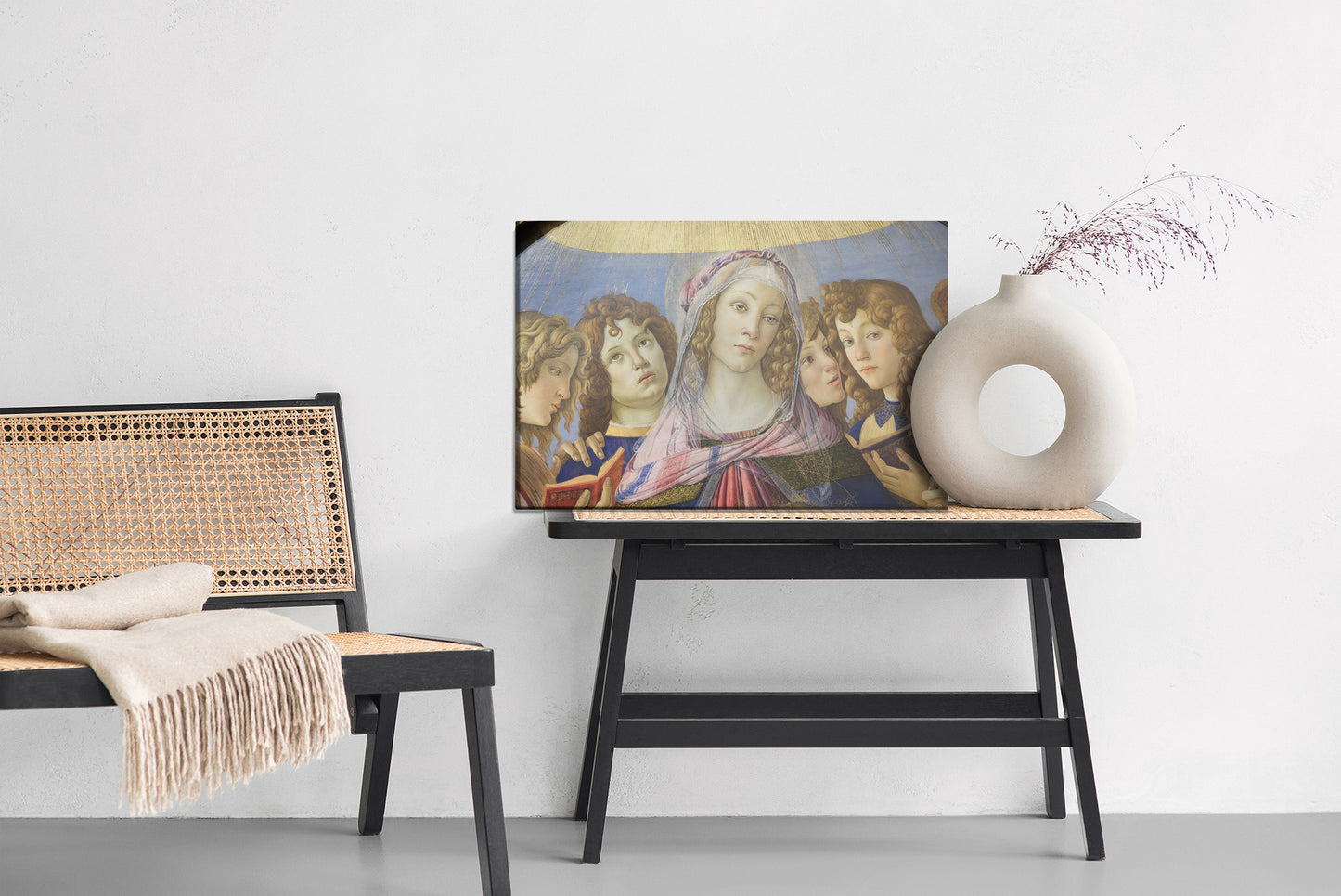 Obraz Na Płótnie Sandro Botticelli "Madonna Z Granatem" Reprodukcja