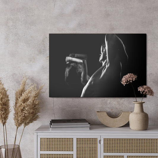 Obraz Na Płótnie Ćwicząca Para