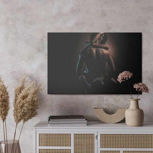 Obraz Na Płótnie Para W Gorącym Uścisku