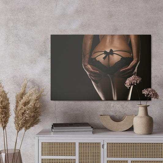 Obraz Na Płótnie Kobieta W Erotycznej Bieliźnie