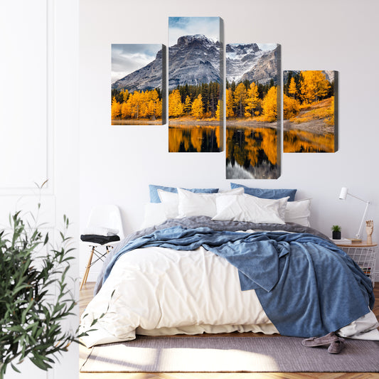 Obraz Wieloczęściowy Park Narodowy Banff W Kanadzie