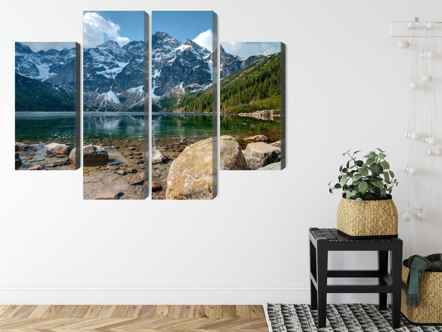 Obraz Wieloczęściowy Morskie Oko W Tatrach 3D