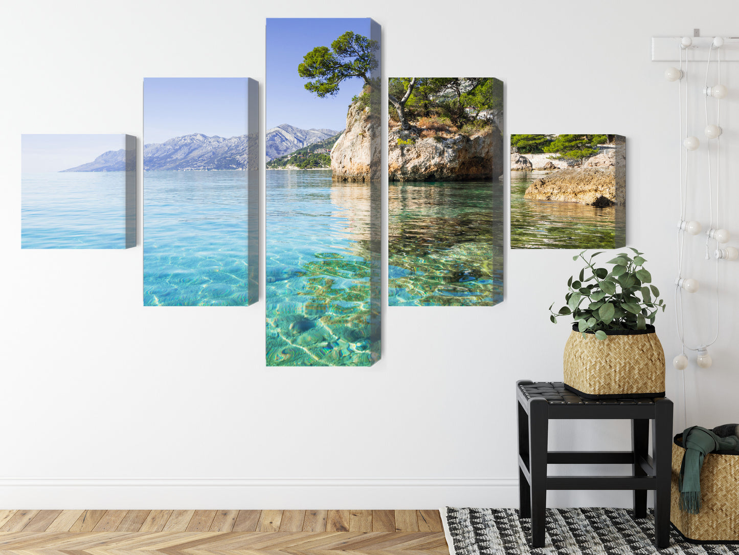 Obraz Wieloczęściowy Riwiera Makarska W Chorwacji