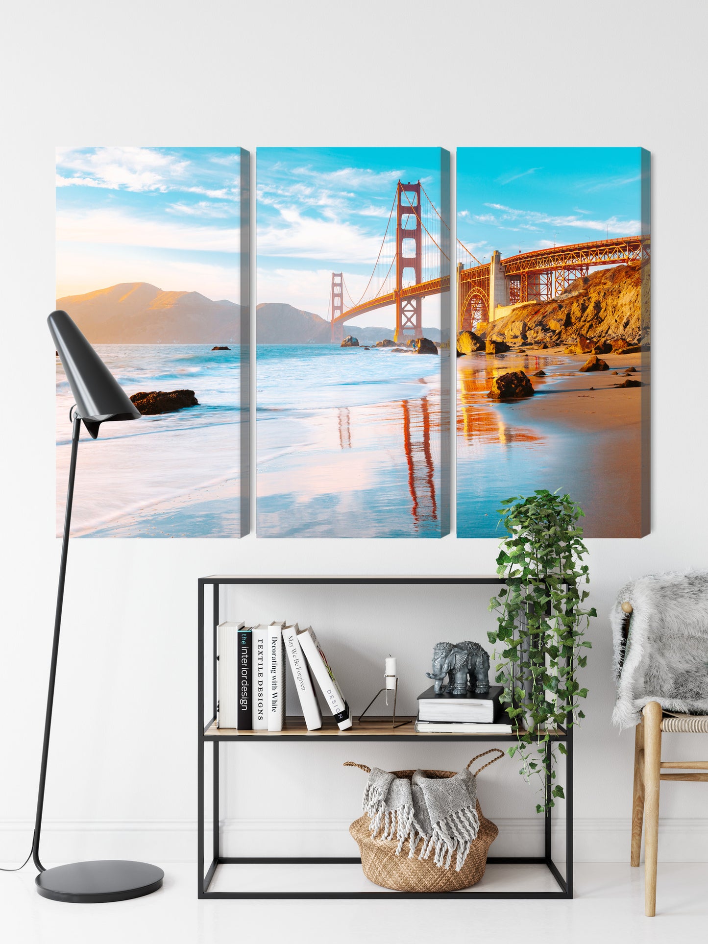 Obraz Wieloczęściowy Most Golden Gate W San Francisco
