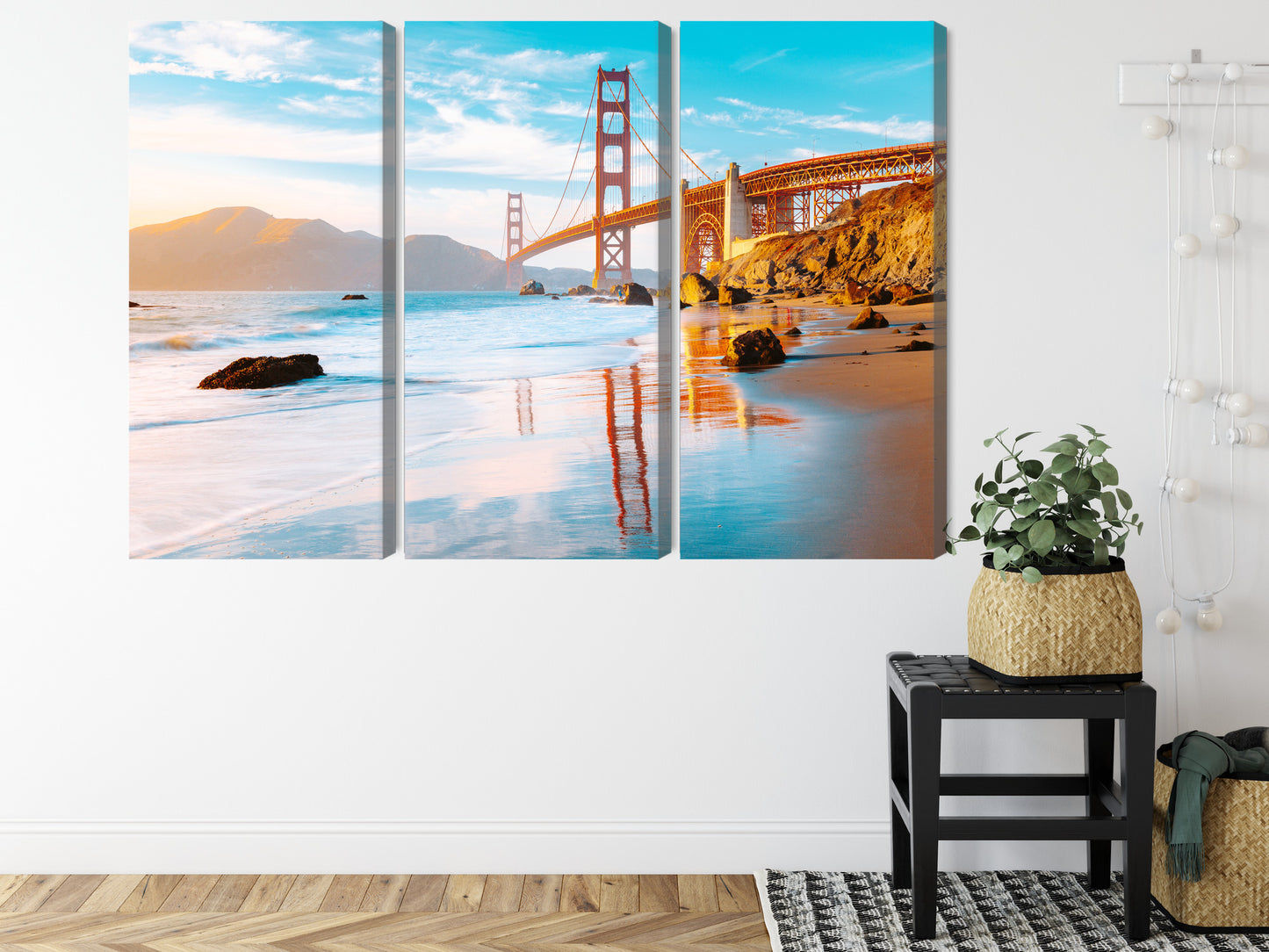Obraz Wieloczęściowy Most Golden Gate W San Francisco