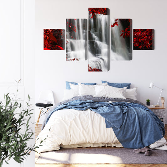 Obraz Wieloczęściowy Wodospad Man Daeng