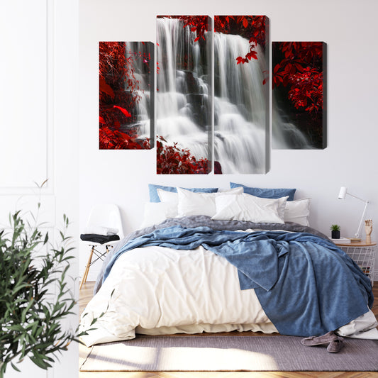 Obraz Wieloczęściowy Wodospad Man Daeng
