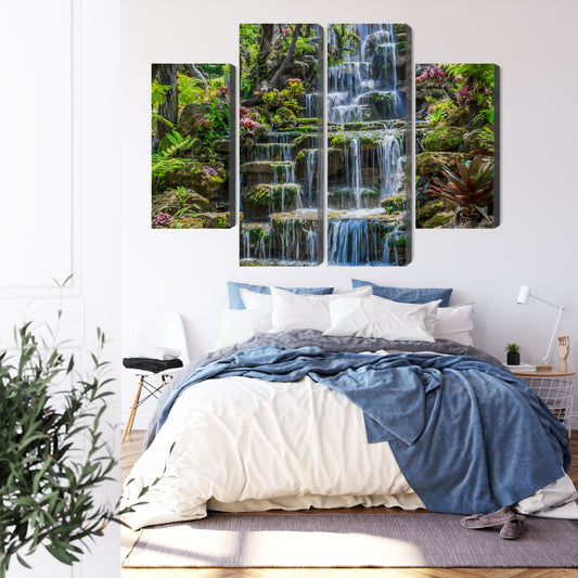 Obraz Wieloczęściowy Tajski Wodospad