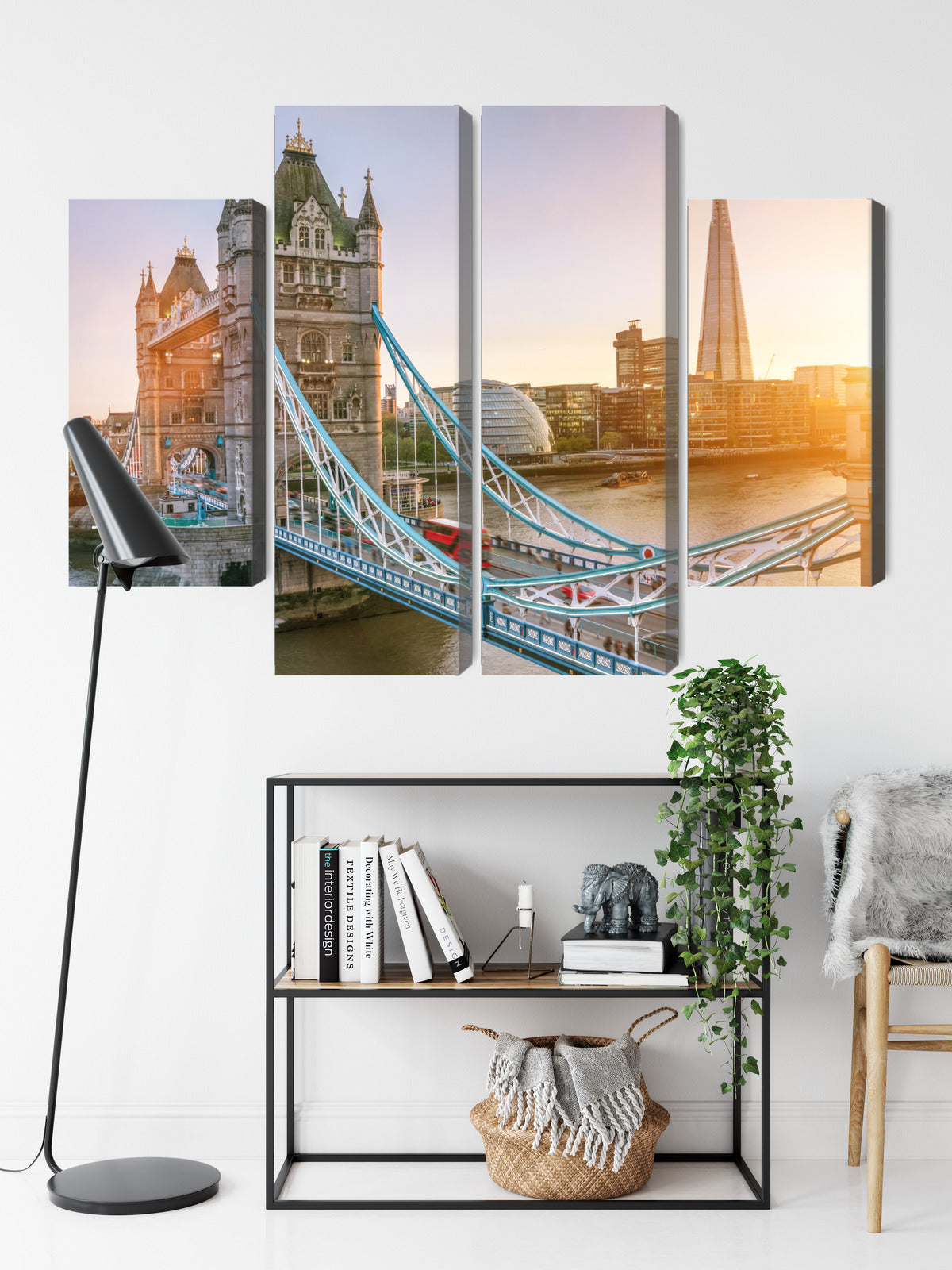 Obraz Wieloczęściowy Tower Bridge O Wschodzie Słońca