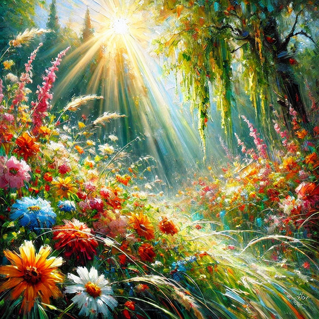 Letni rozbłysk – Ogród w ruchu