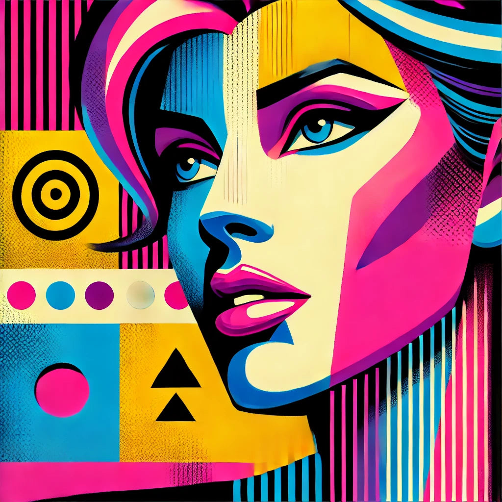 Pop-art – Portret w stylu pop