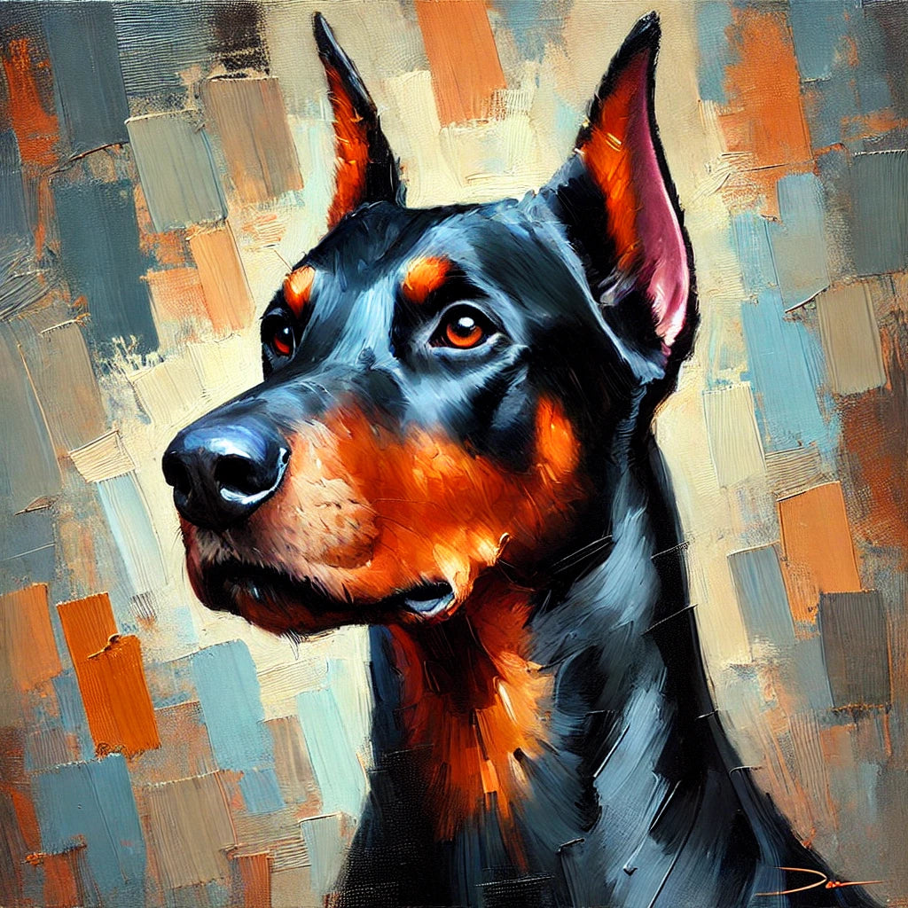 Portret Dobermana – Siła i Szlachetność