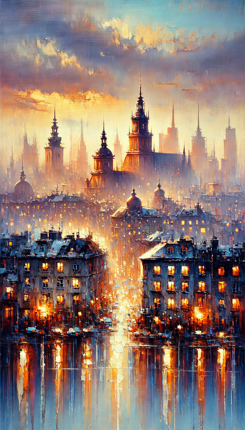 Świetliste miasto – Panorama światła i ruchu