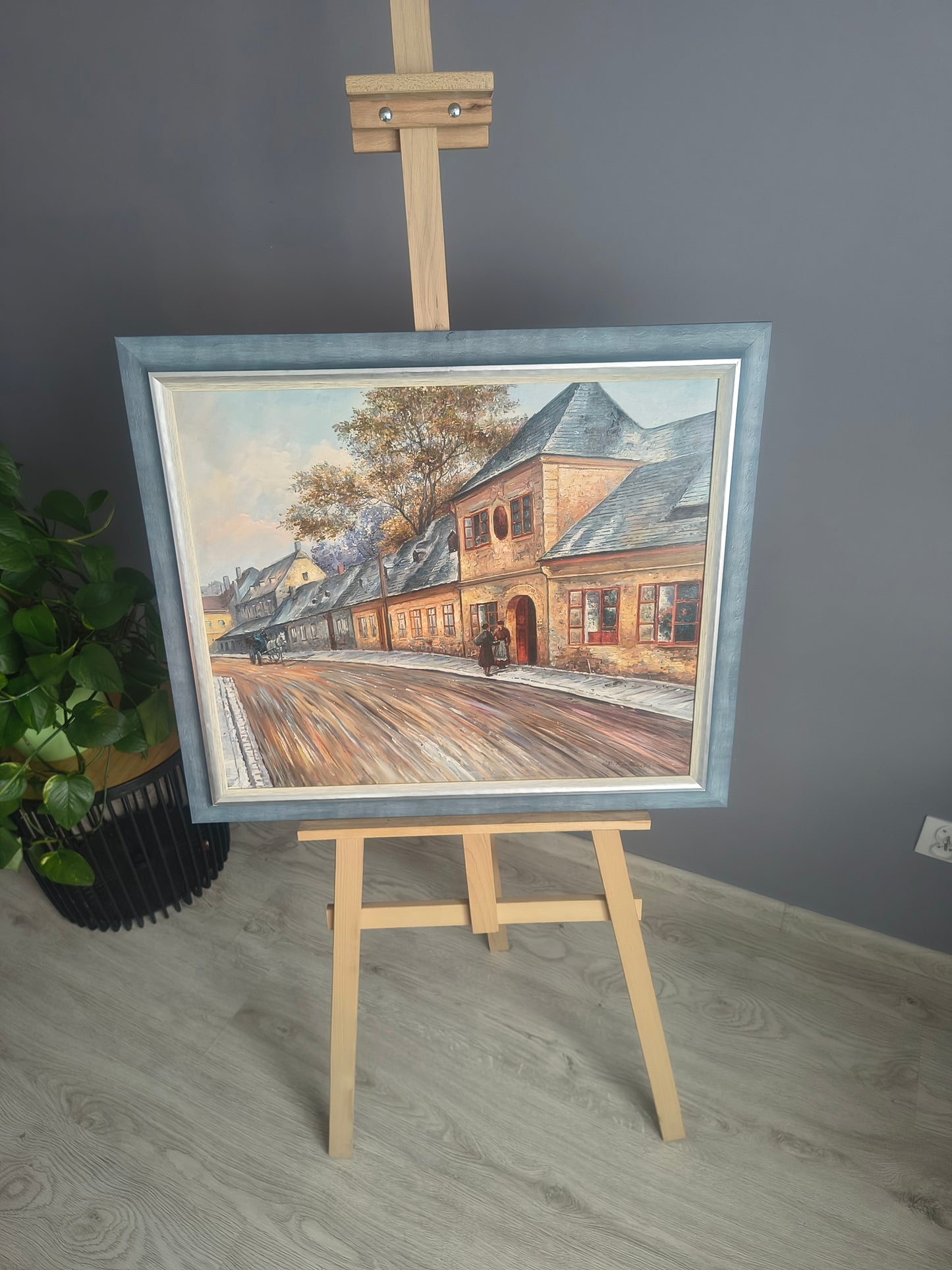 Kleinstadtstraße – Herbstabend