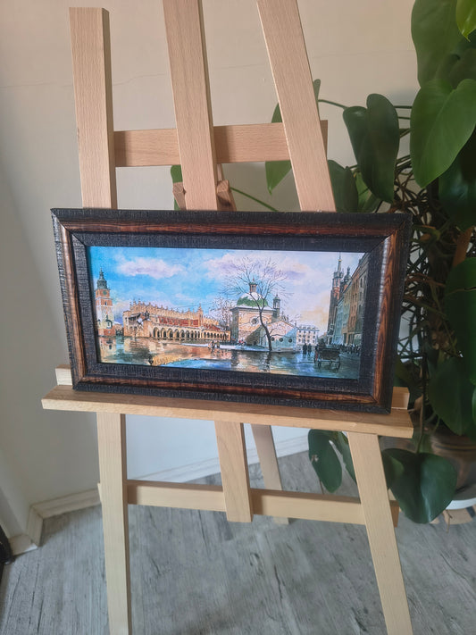 Rynek w Krakowie – Reprodukcja Miejskiego Pejzażu