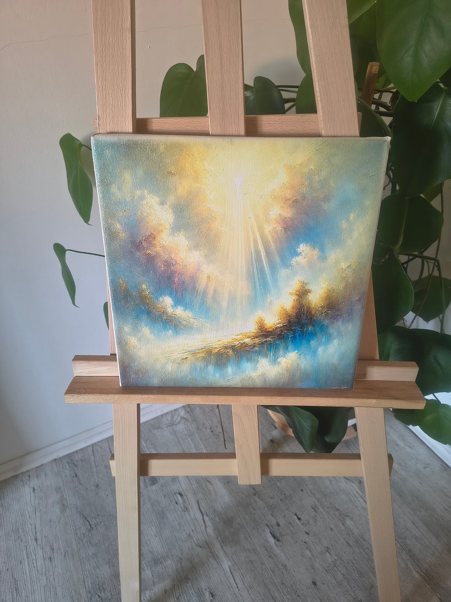 Światło Nad Horyzontem – Nastrojowy Obraz Pejzażowy