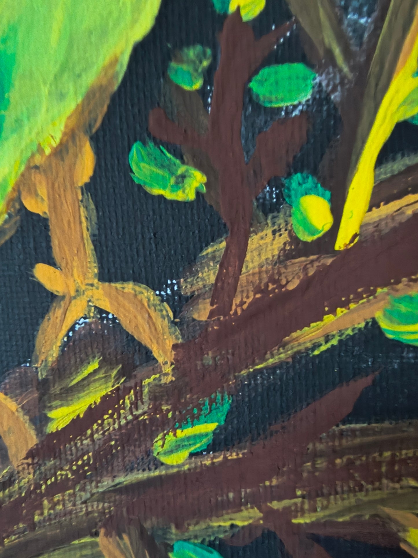 Egzotyczna Papuga – Barwna Kompozycja Akrylowa